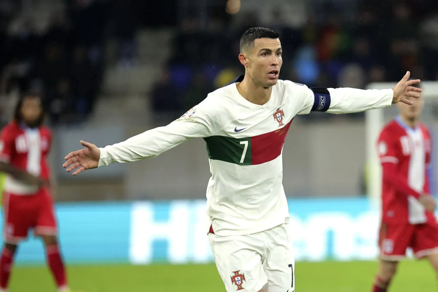 Sets New Record with Two Goals in Portugal’s Win Against Luxembourg