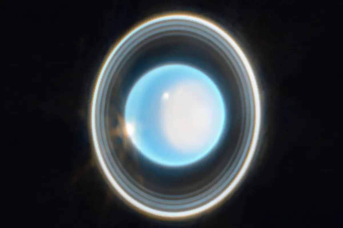 JWST Image of Uranus Shows Rings