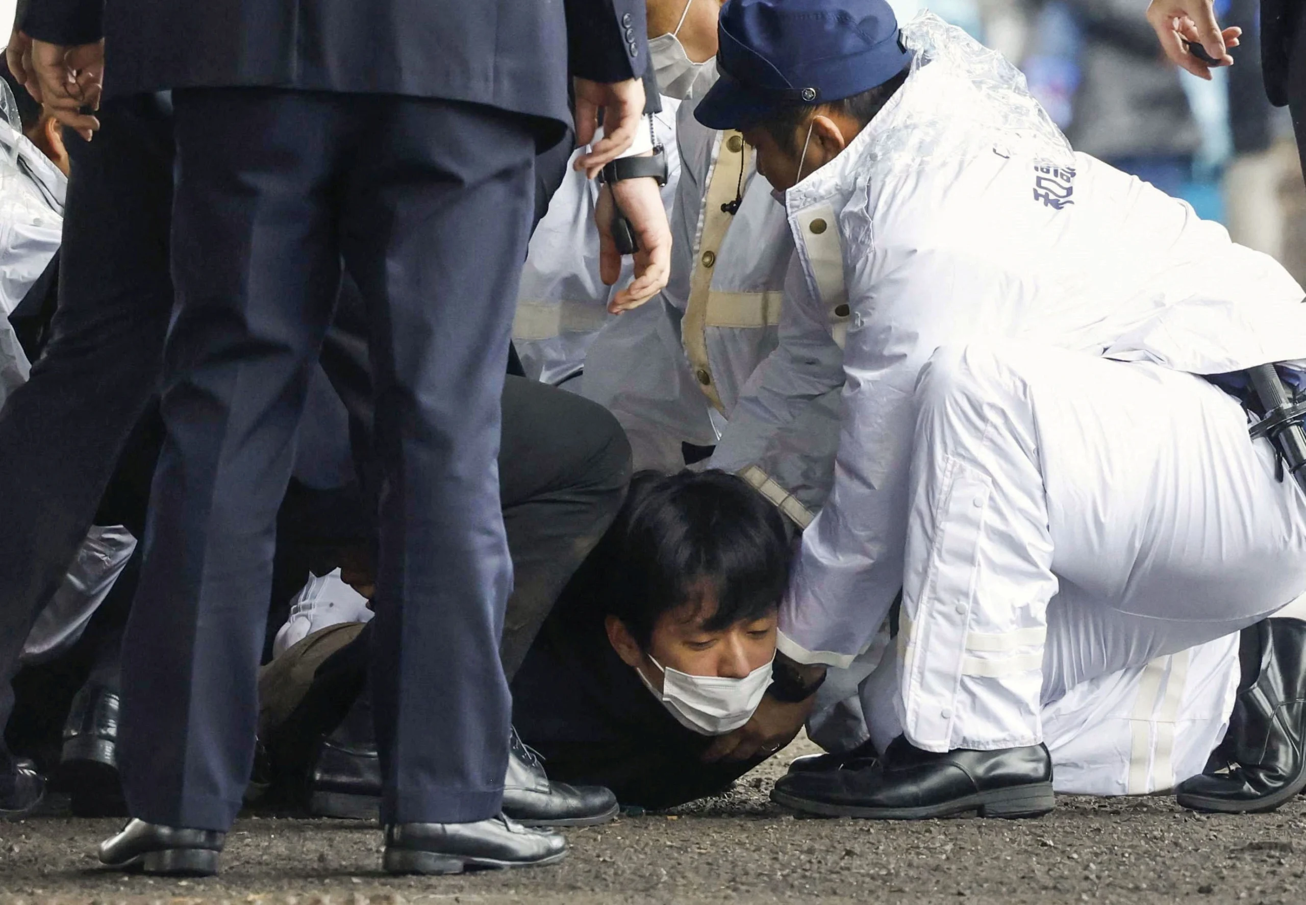 Japanese Prime Minister Unhurt After Explosion Rocks Port During Visit