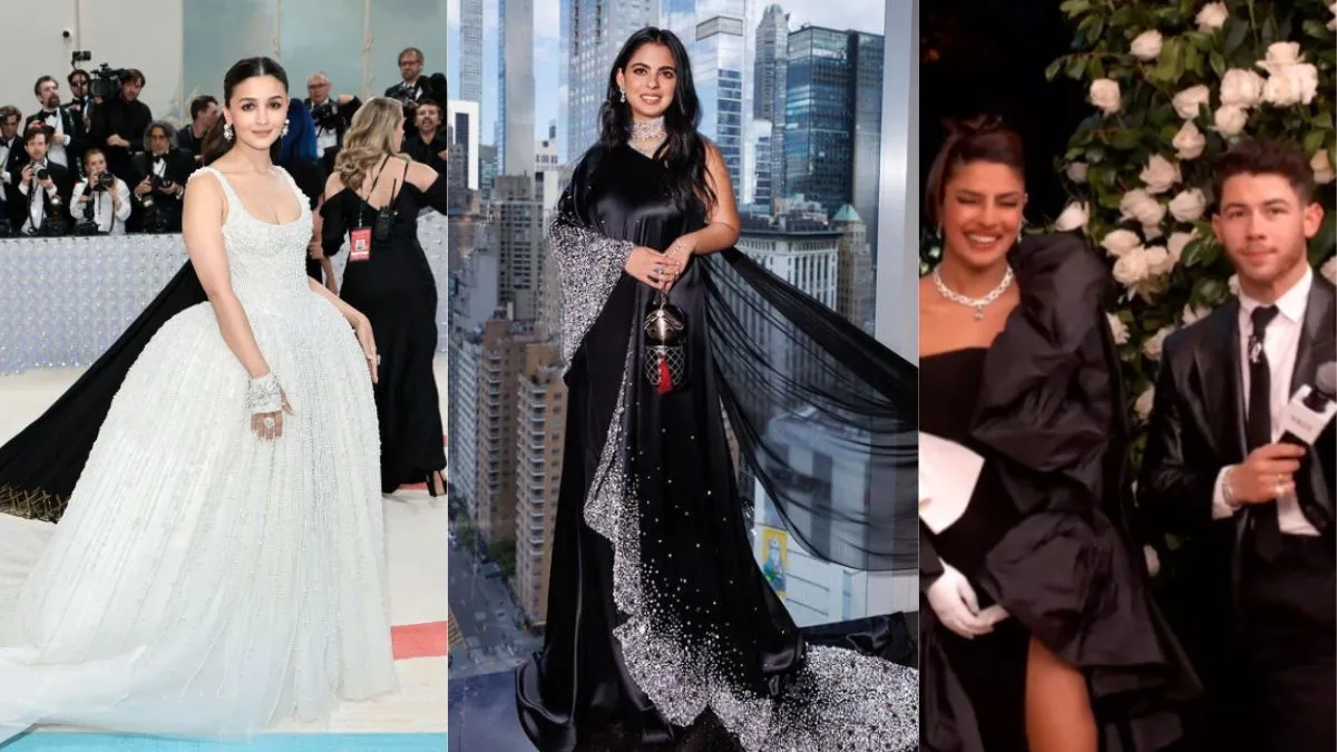 Indian Stars Sparkle: Priyanka Chopra and Alia Bhatt's Stunning Met Gala Attires